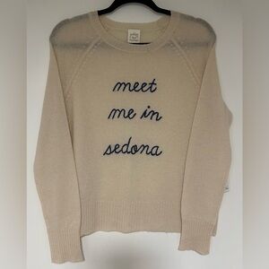 Golden Sun Meet me in Sedona 100% Cashmere Sweater Size XS/Small NWT